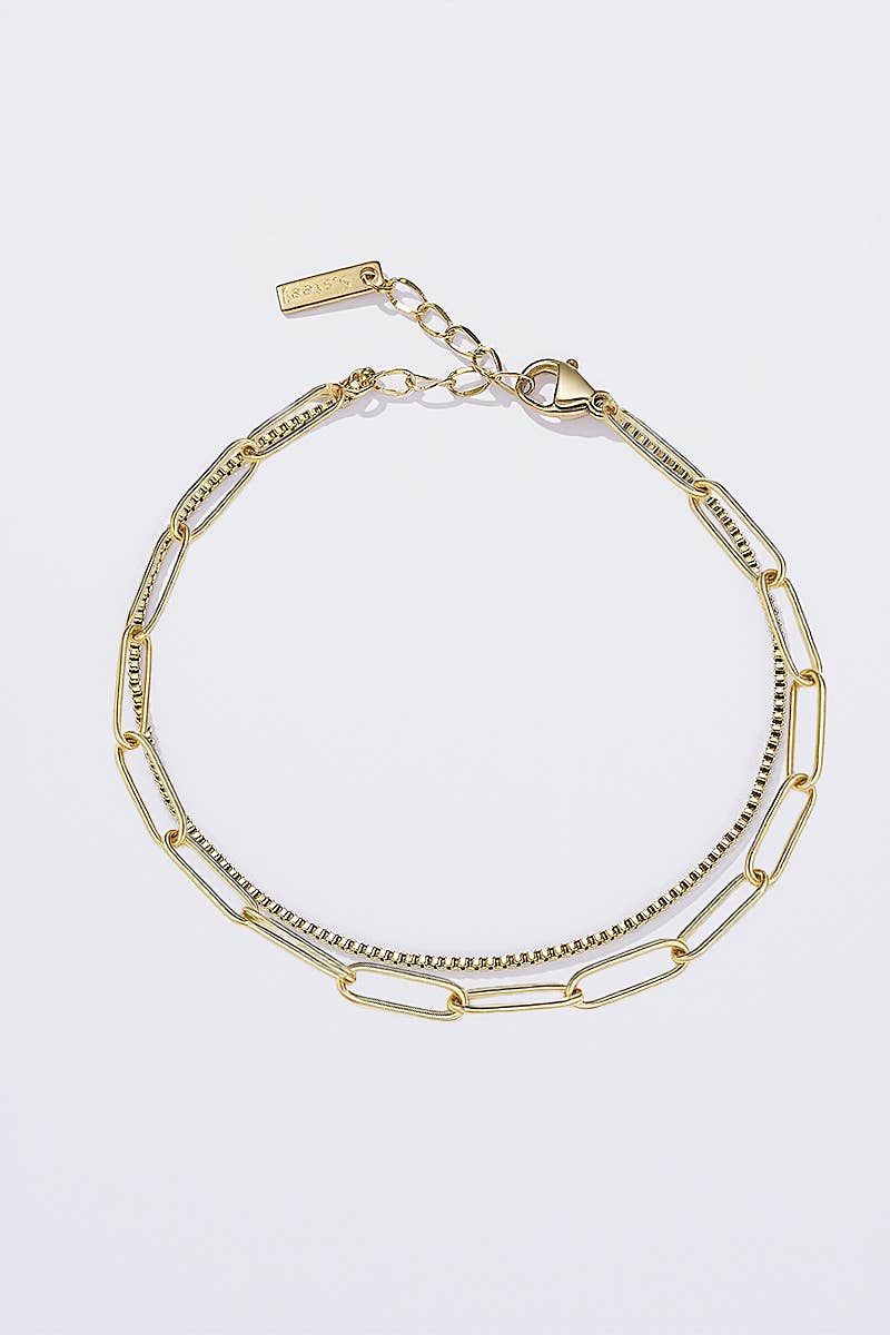 Stainless steel bracelet 324AQ281