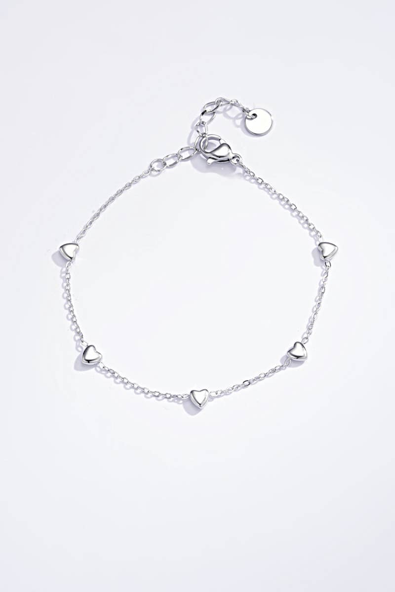 Bracelet cœur en acier inoxydable 324AQ45