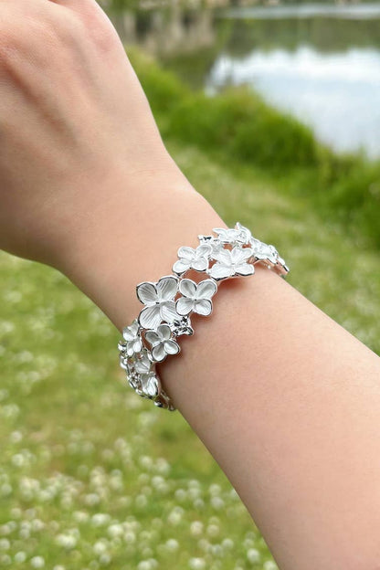 Colorful elastic flower bracelet 324CP22
