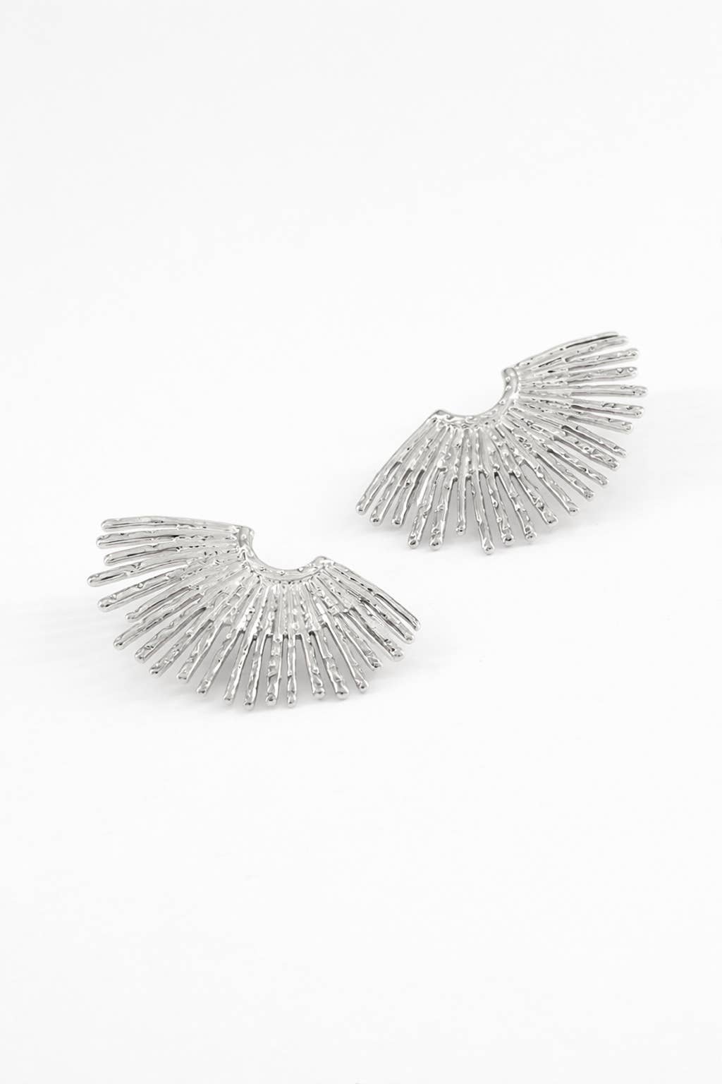 Boucles d'oreilles en acier inoxydable 124AQ295