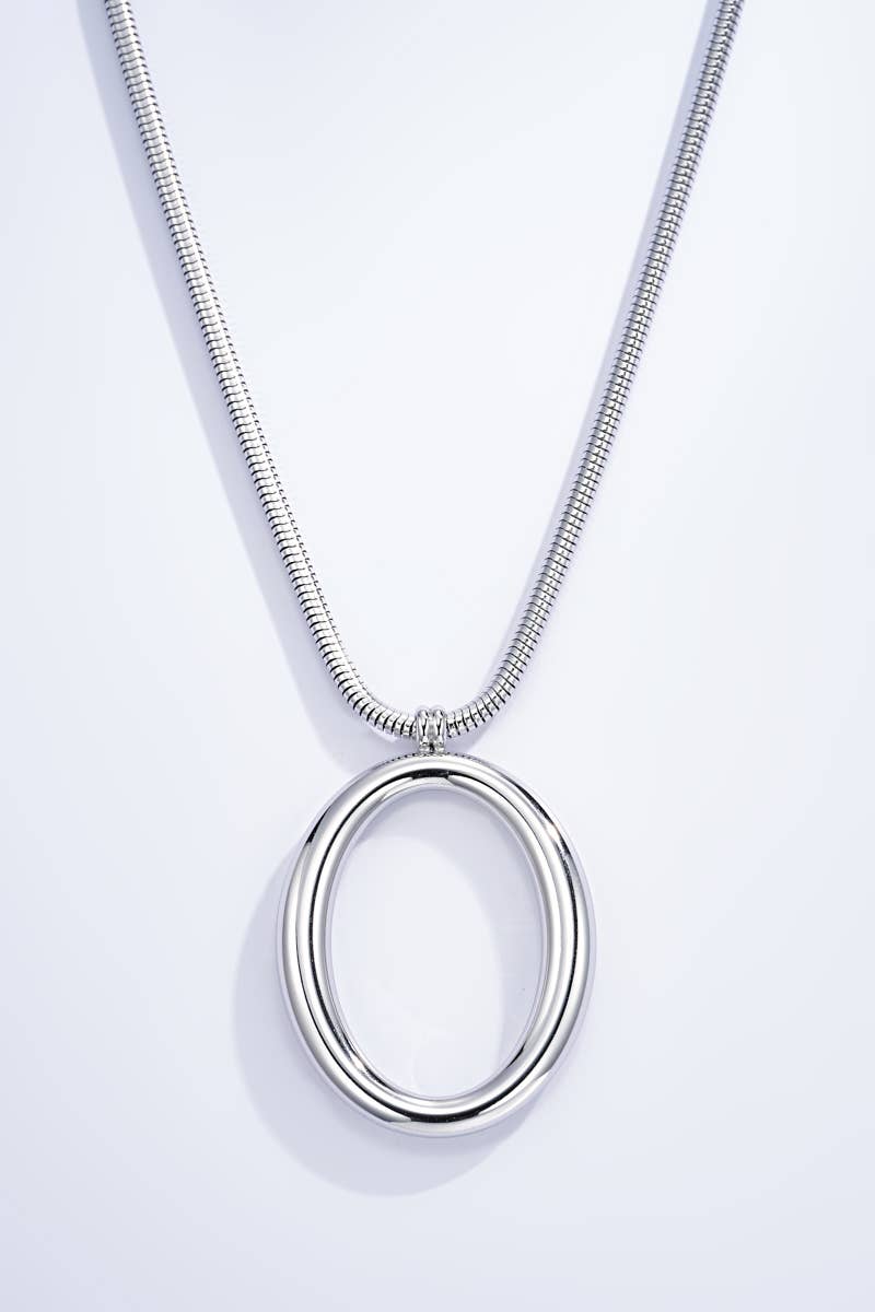 Stainless steel necklace 224AQ52