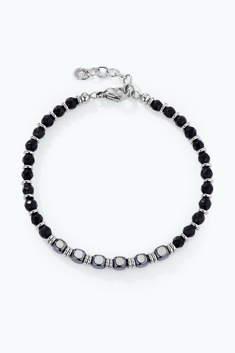MEN'S stainless steel bracelet 324OP038AQ