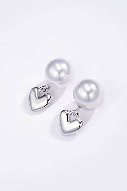 Pearl drop earrings 124AQ185