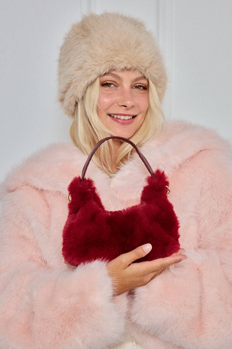 Faux fur bag CY302JHUI