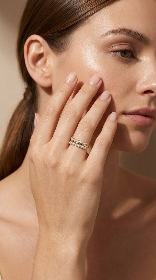 424RX321 stainless steel ring