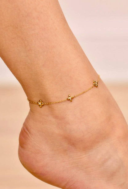 624AQ12 stainless steel ankle chains