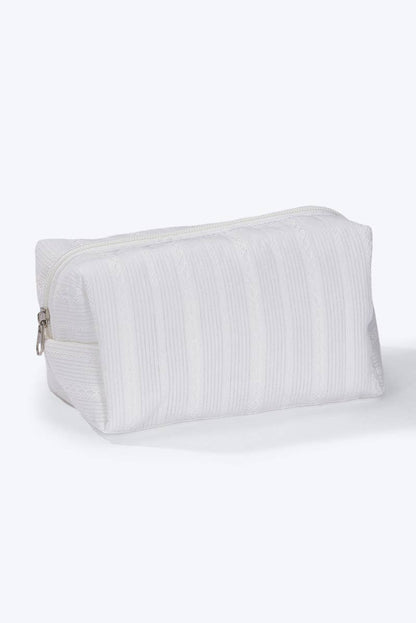 Textured toiletry bag CY302JH