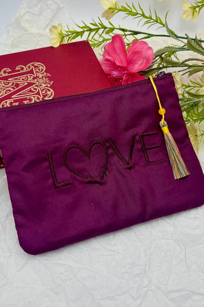Love cotton makeup bag CY101DM