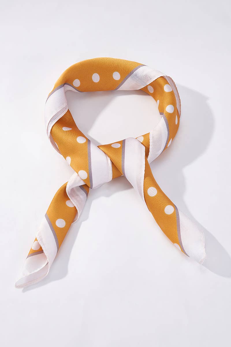 Patterned scarf 65 X 65 CM FL329DF