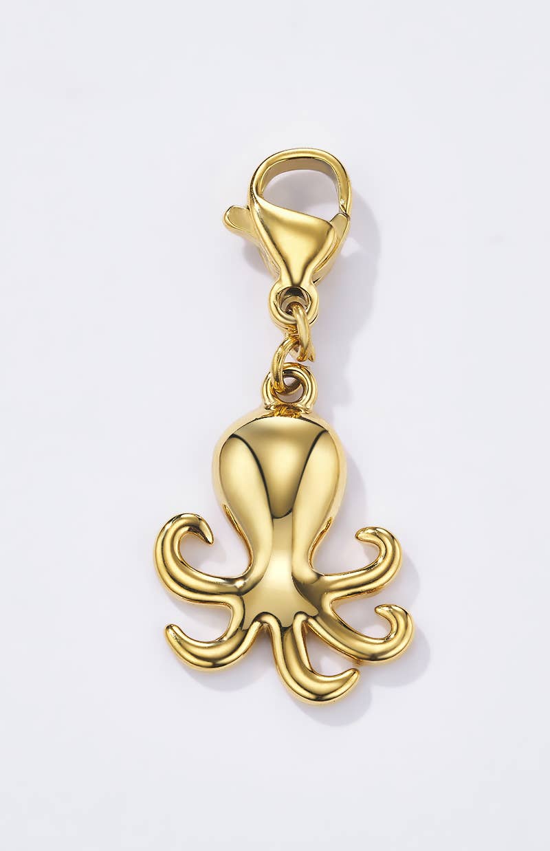 Stainless steel charm CHARM106AQ