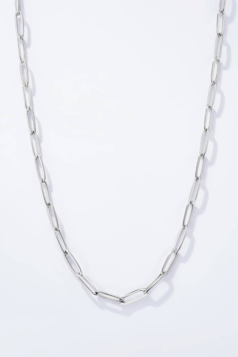 Stainless steel charm necklace 224CA55