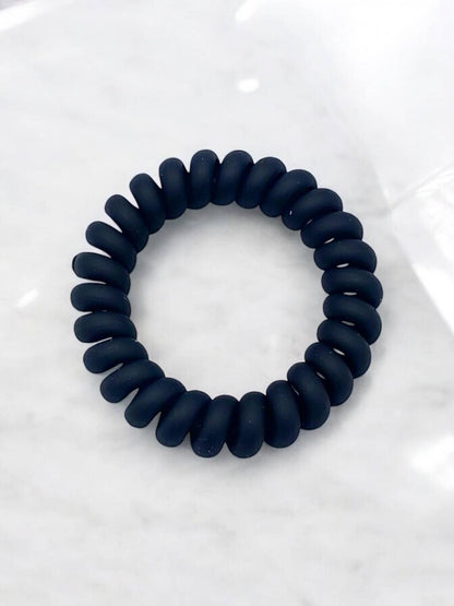 Chouchou élastique en spirale mat JD02