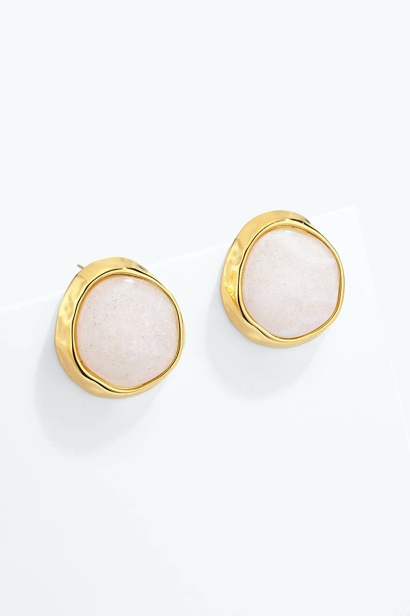 Stainless steel earrings 124AQ705