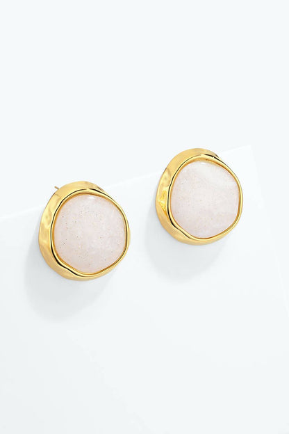 Stainless steel earrings 124AQ705