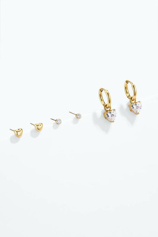 Stainless steel earrings 124RX342