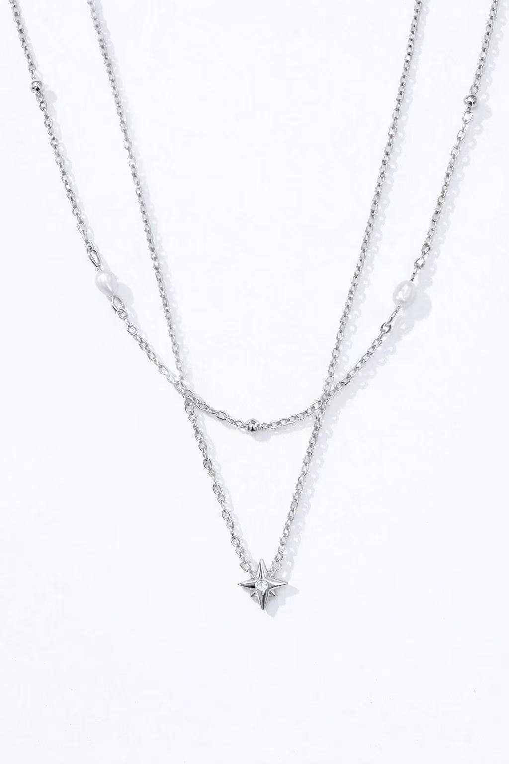 Stainless steel necklaces 224AQ118