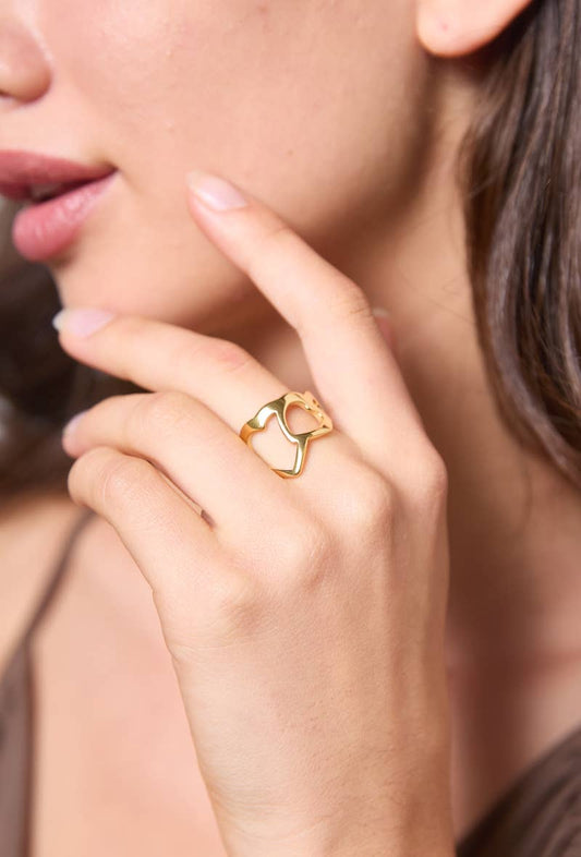 Bague en acier inoxydable 424YC44