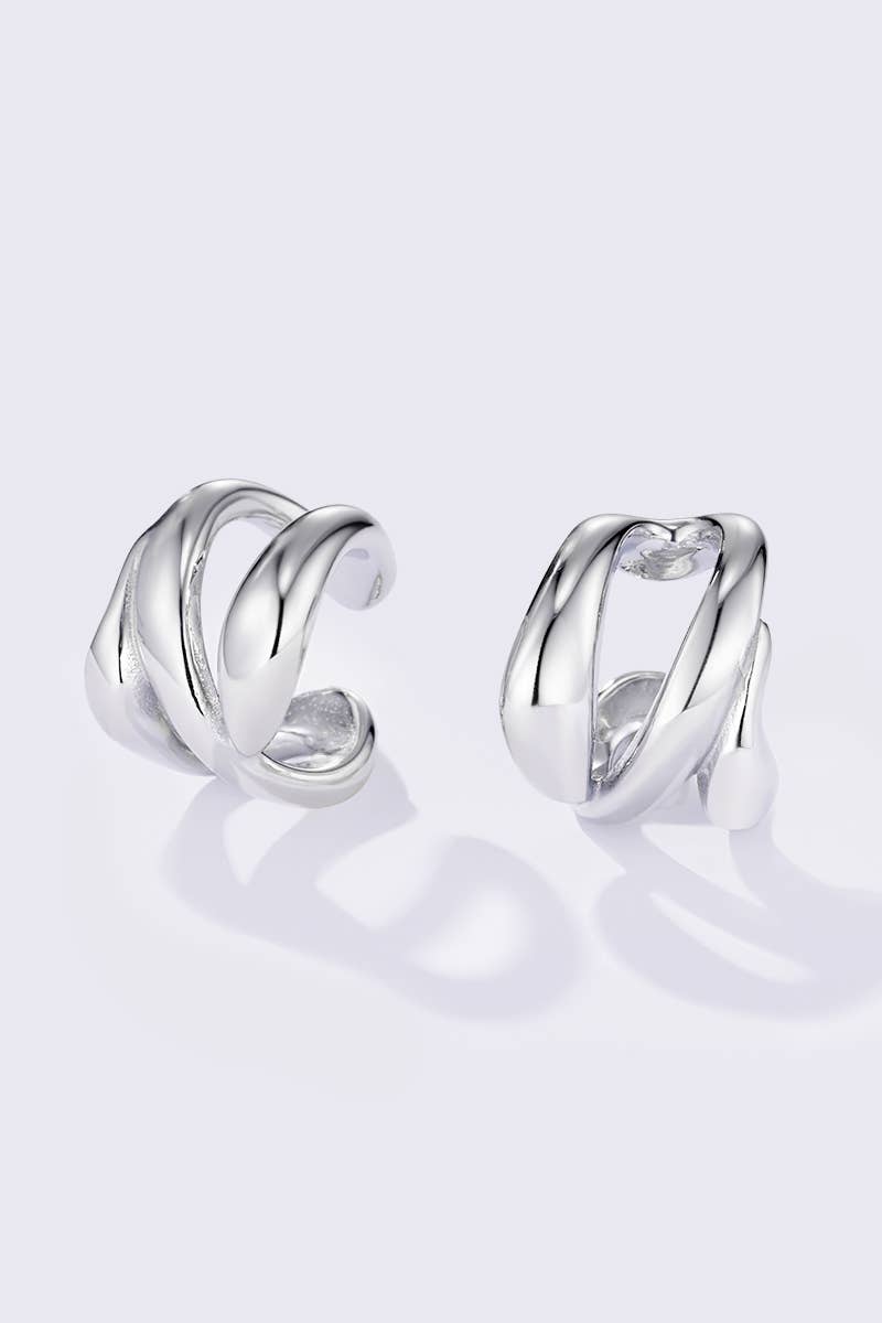 Stainless steel ear cuffs 124AQ525