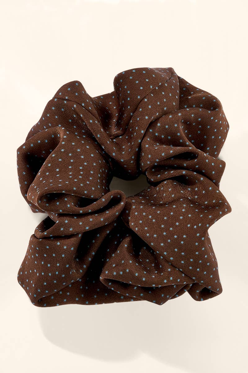 Chouchou à petits pois 14cm FQ153XJ