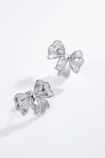 Boucles d'oreilles en acier inoxydable 124AQ266