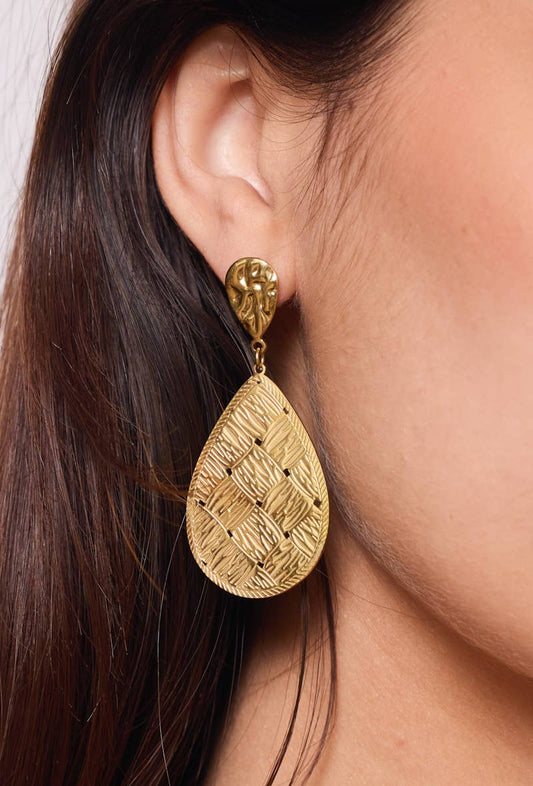 Stainless steel earrings 124RX123