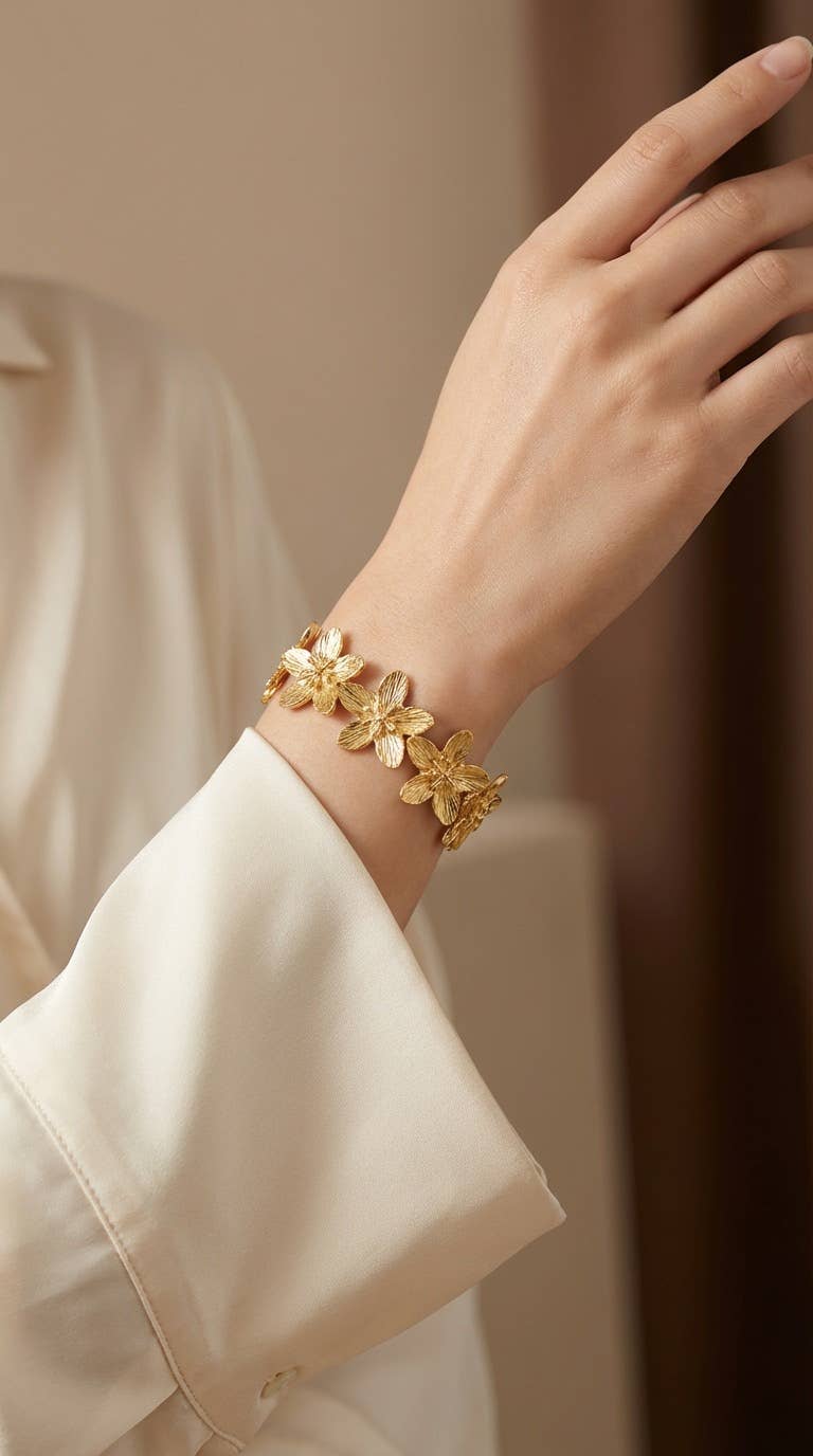 Stainless steel bangle bracelet 324AQ331