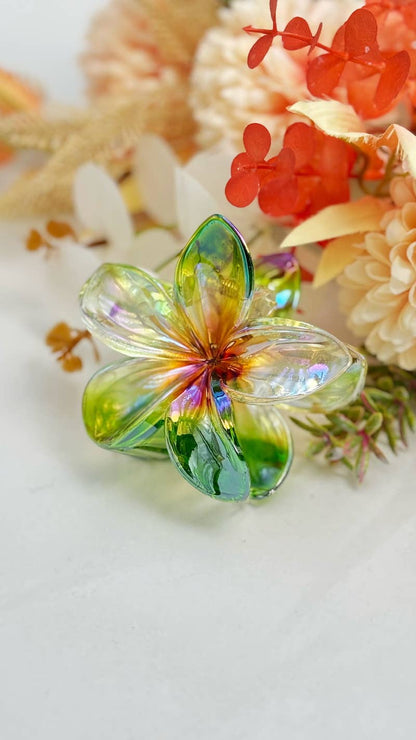 Pince à cheveux fleur YH32