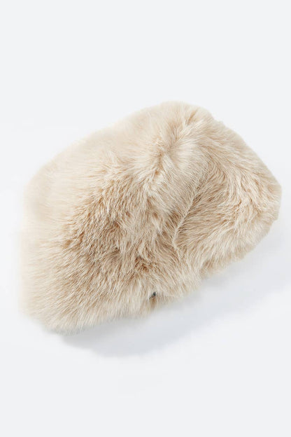 Solid faux fur Russian hat MJ212SD