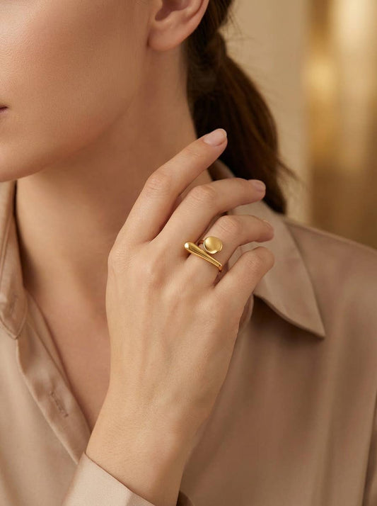 Bague en acier inoxydable 424RX307