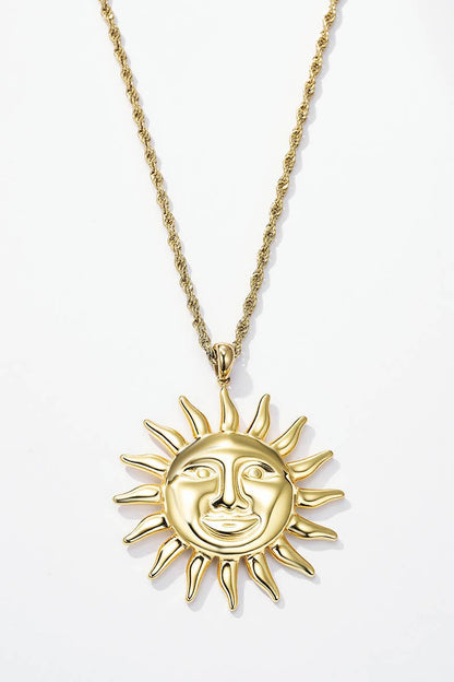 Stainless steel necklace 224AQ135