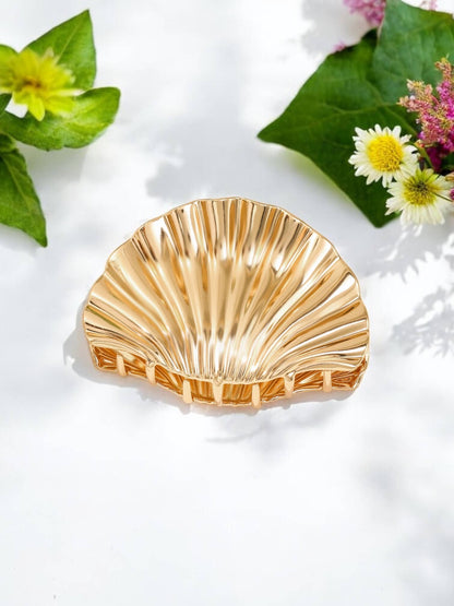 ZE22 Seashell metal hair clip