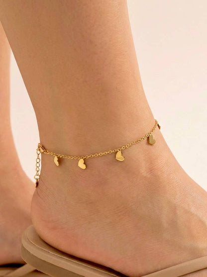 Stainless steel ankle chains 624AQ53