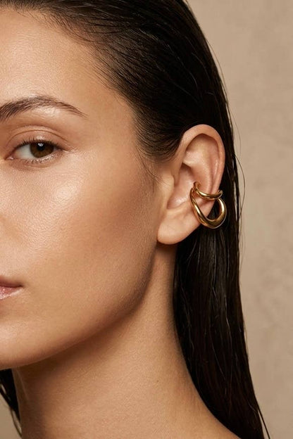 Stainless steel ear cuffs 124AQ778
