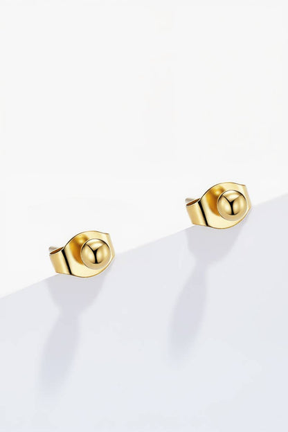 Boucles d'oreille en acier inoxydable 124RX136