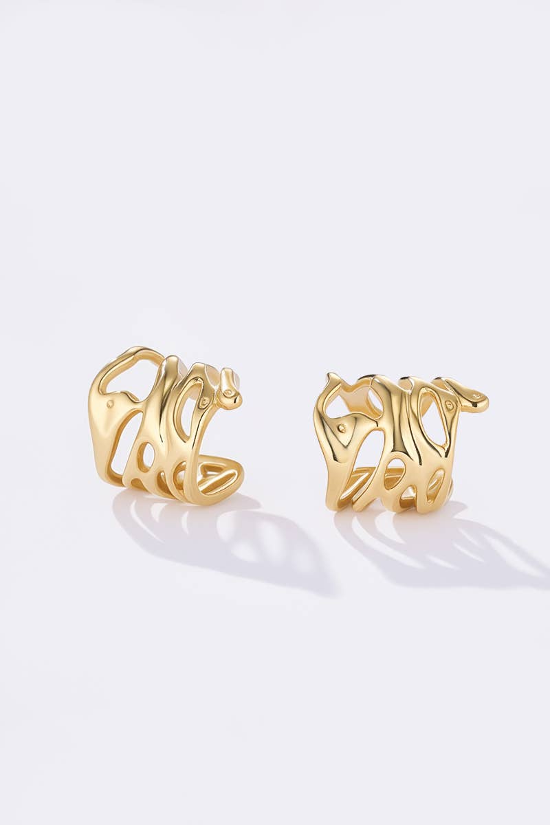 Stainless steel ear cuffs 124AQ536