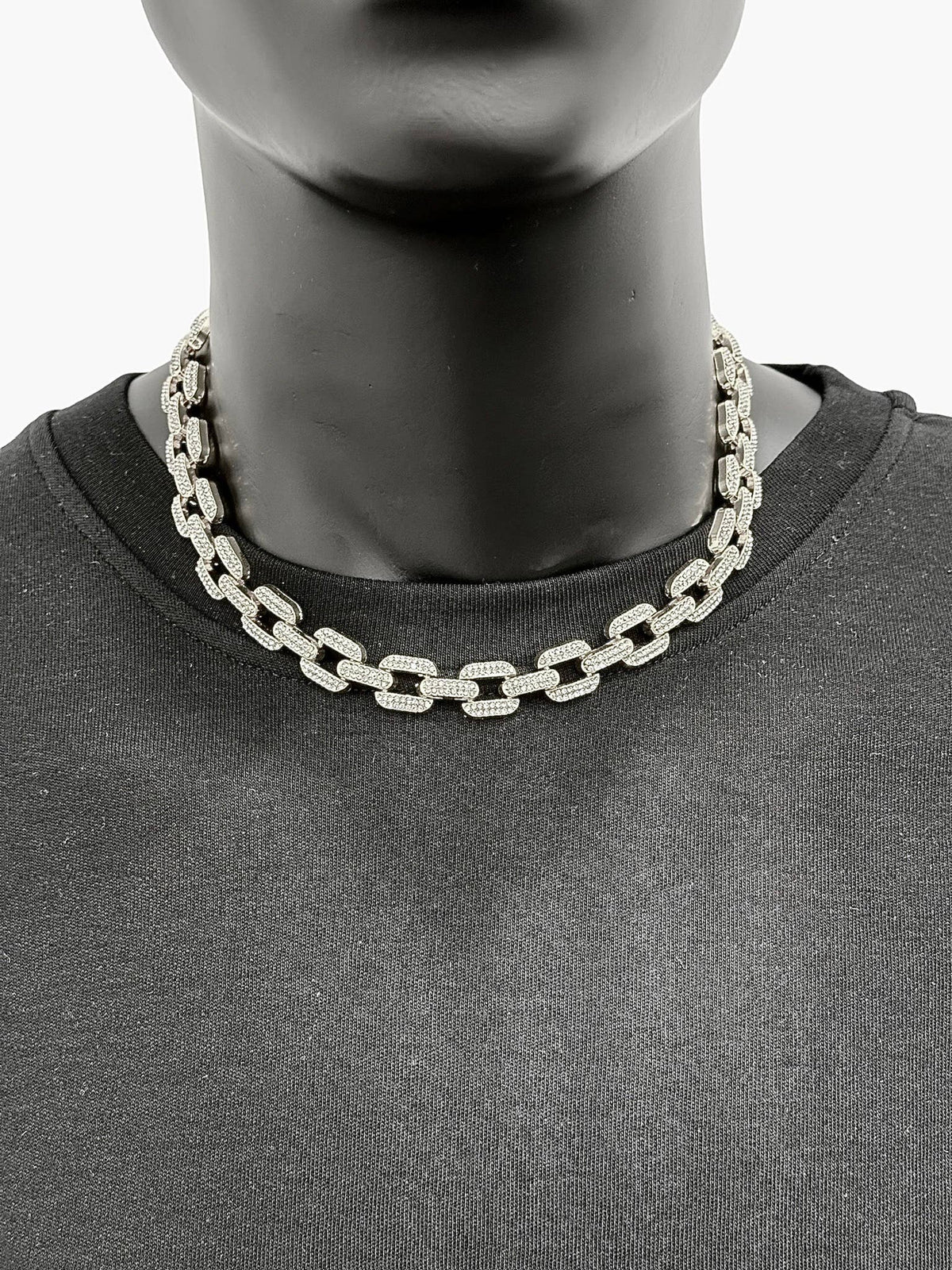 Collier en acier inoxydable 2K010203-SMALL