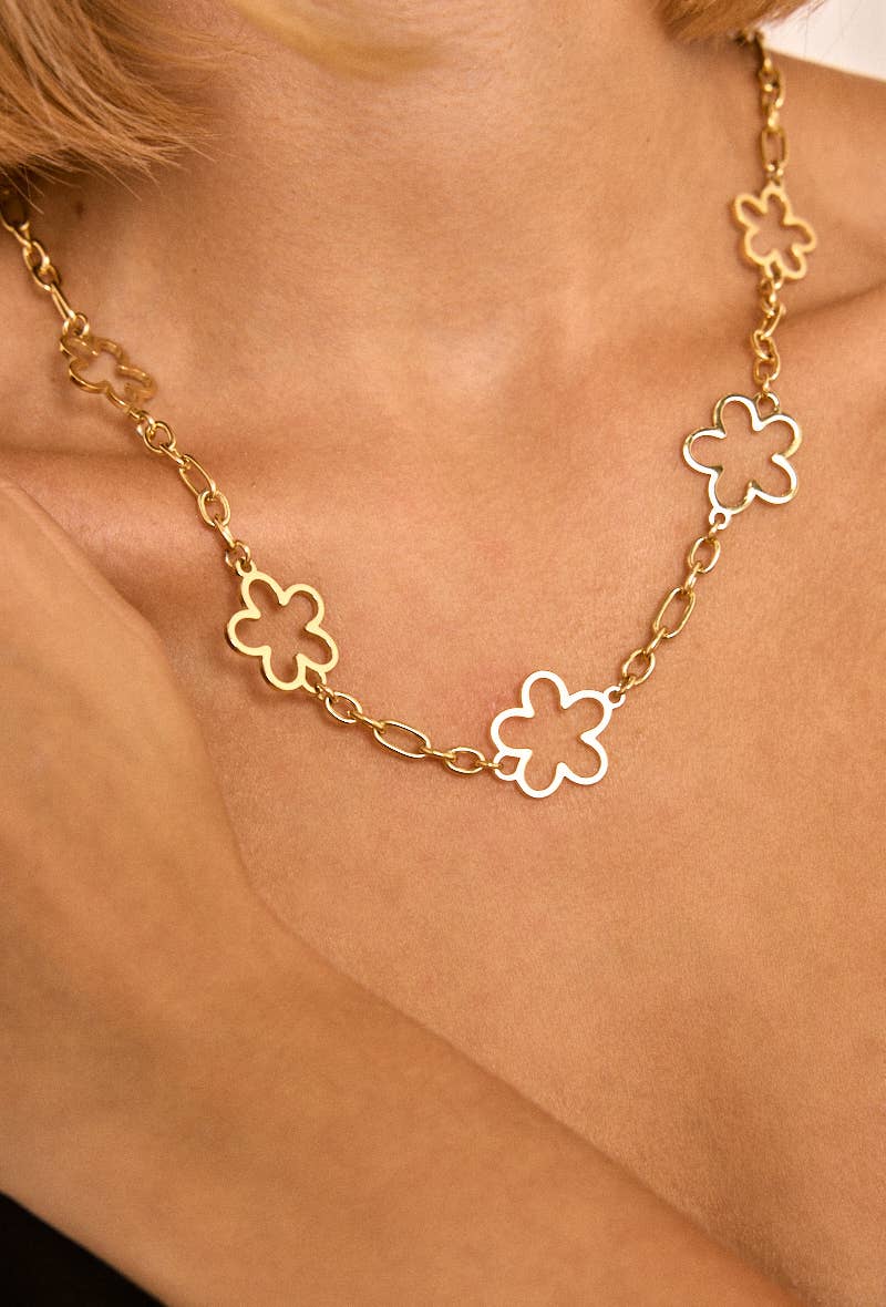 Stainless steel necklaces 224AQ211