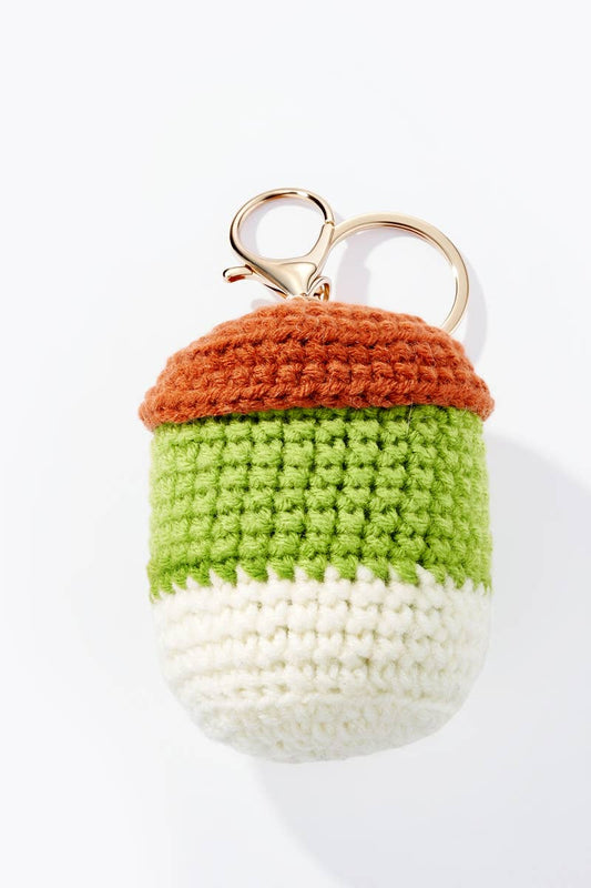 Bag charm crochet mug 9cm PC039HZ