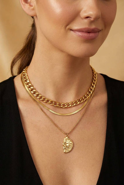 Collier en acier inoxydable 224DY44