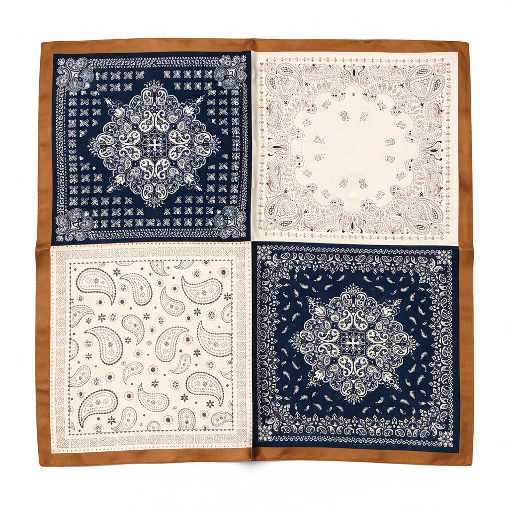 Foulard à motif 65 X 65 CM FL393DF