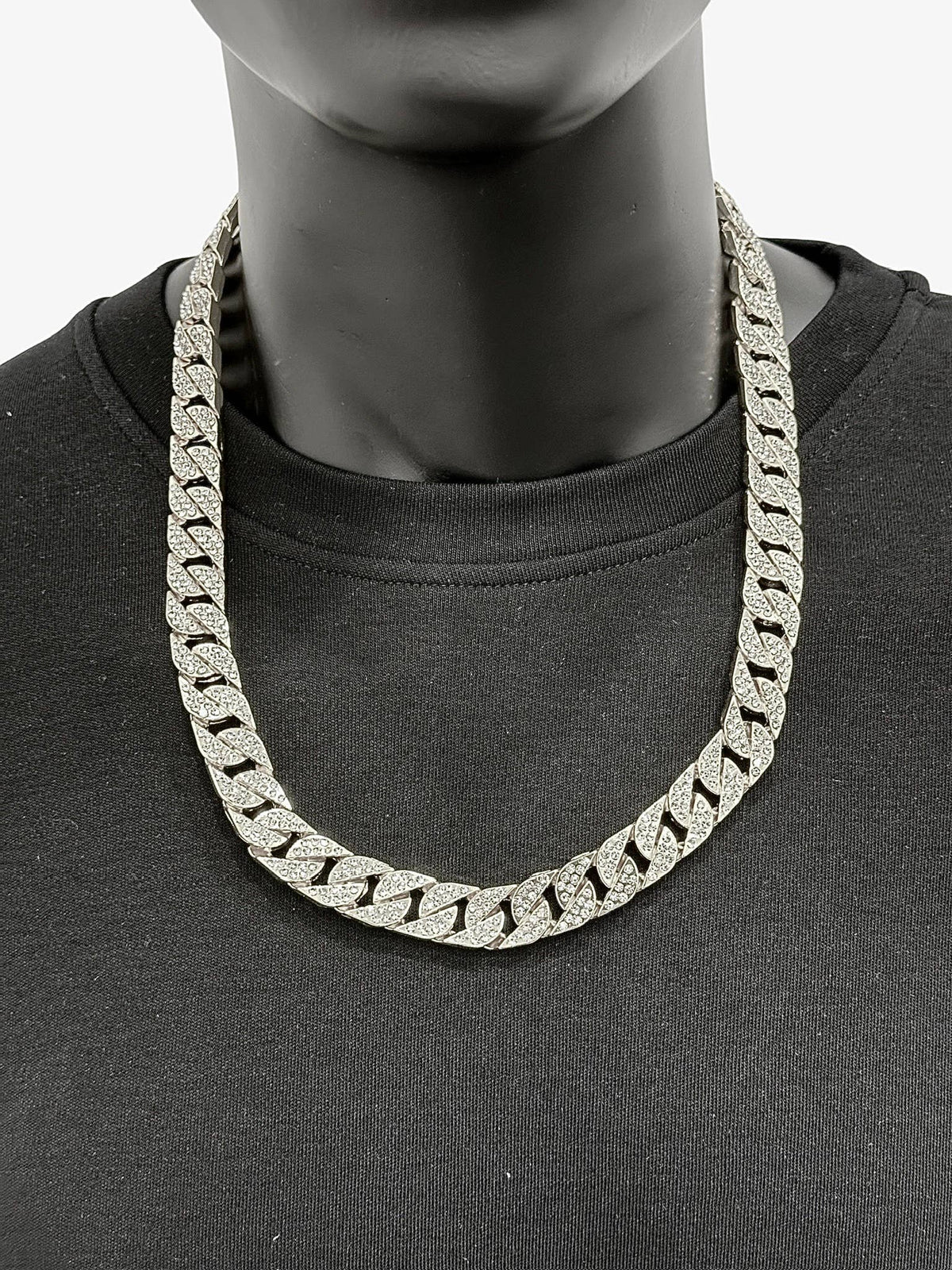 Stainless steel necklace 2K040506-LARGE