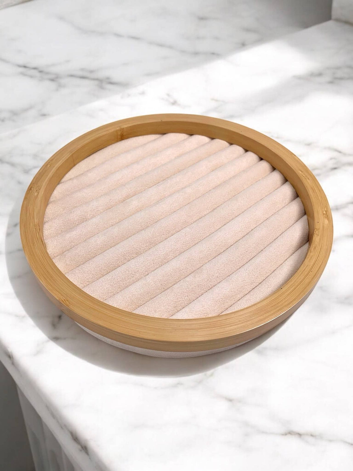 Présentoir plateau pour bagues (25cm) RY26