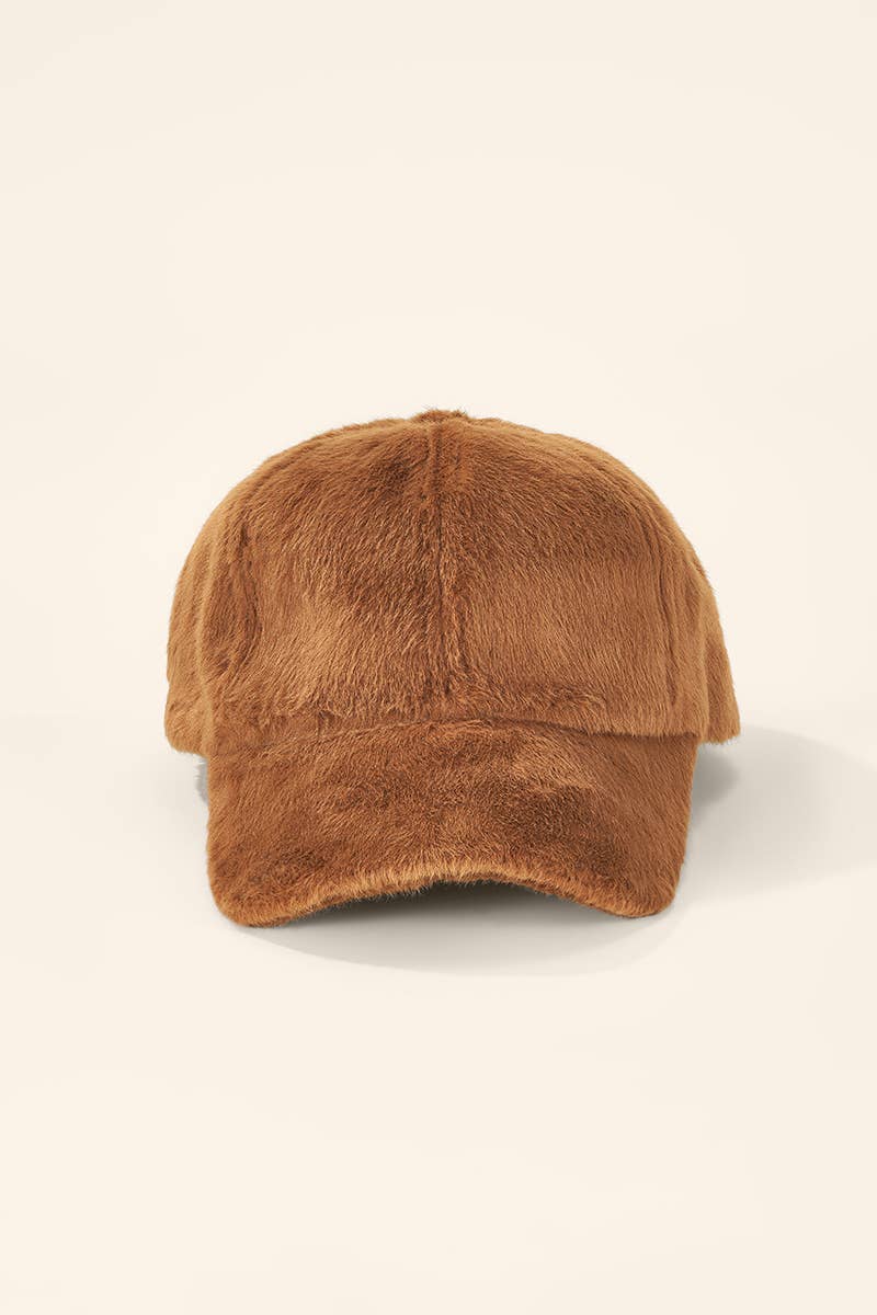 Casquette en fausse fourrure MJ326HK