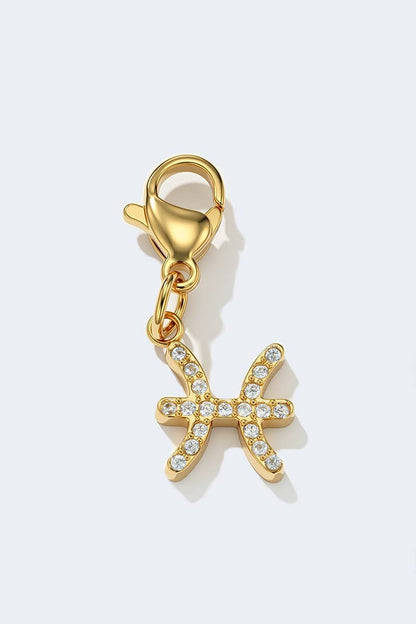 Stainless steel charm CHARM-ZODIAC