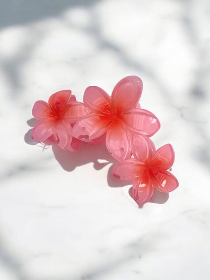 Flower-shaped hair clip YH20