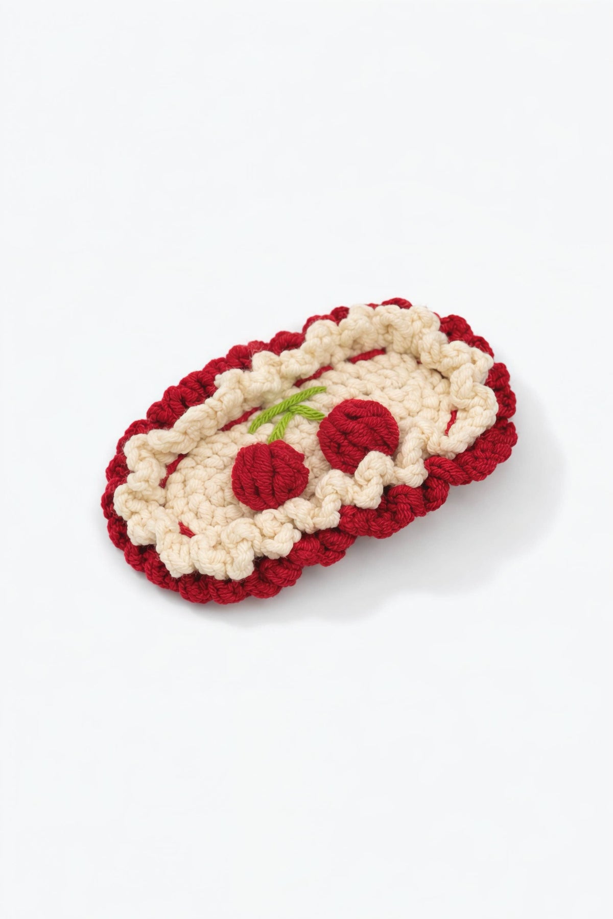 6cm crochet hair clip BRT015