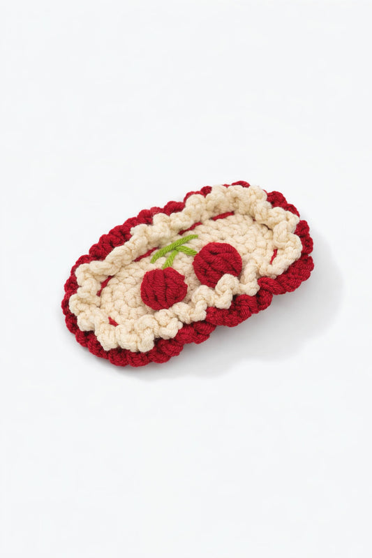 6cm crochet hair clip BRT015
