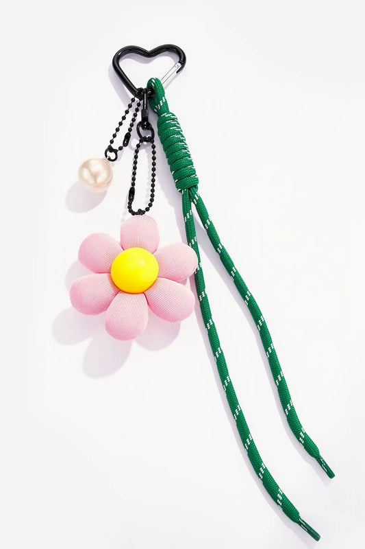 Grigri de sac et porte-clé Fleur PC27