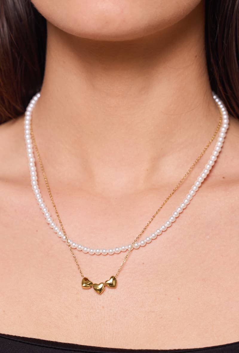 Stainless steel necklace 224AQ133