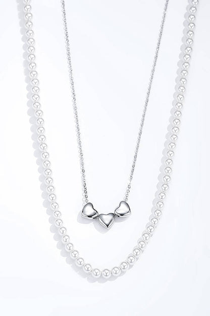 Stainless steel necklace 224AQ133